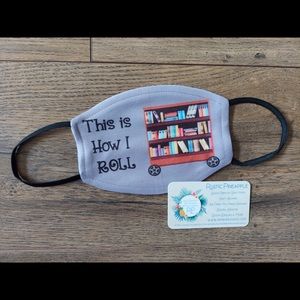 This Is How I Roll Library Cart Mask